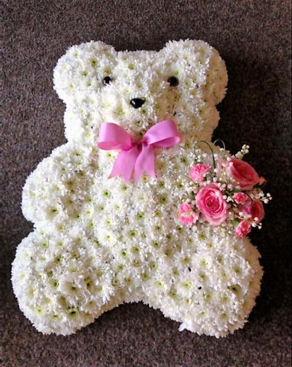 Teddy Bear Floral Arrangement
